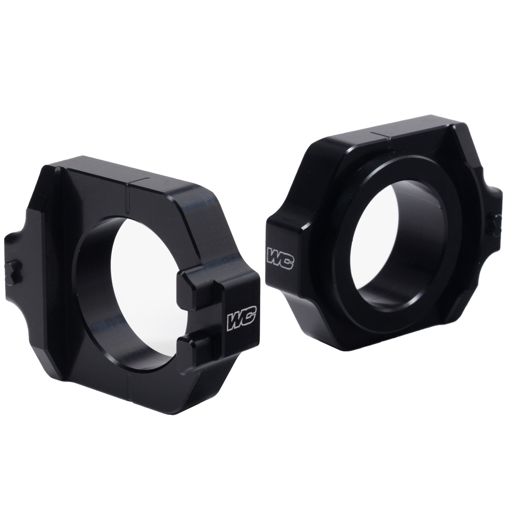 AXLE BLOCK KIT ELITE HONDA CR125/250 00-07, CRF250R 04-08, CRF250/450X 04-17, CRF450R 02-08 BLACK